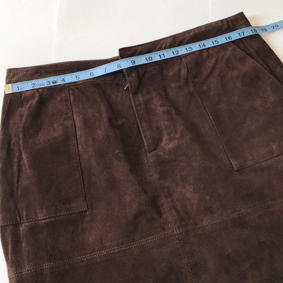 Violeta by Mango Genuine suede skirt - Picture 5 of 8